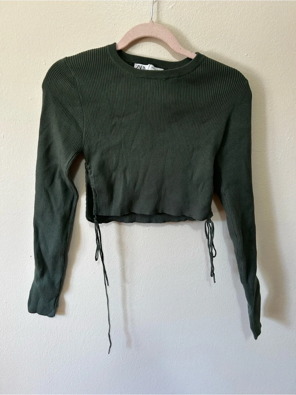 Zara ribbed knit